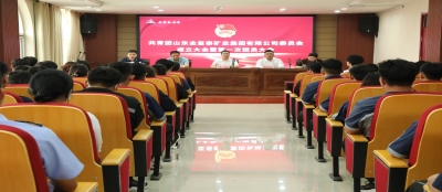 共青团山东大发在线官网委员会成立暨第一次团员大会胜利召开