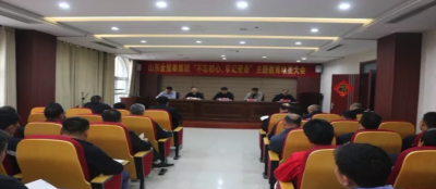 大发在线官网“不忘初心，牢记使命”主题教育动员大会