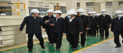 全市推动高质量发展交流会与会人员来大发在线官网鑫耀公司ALC新型建材项目观摩